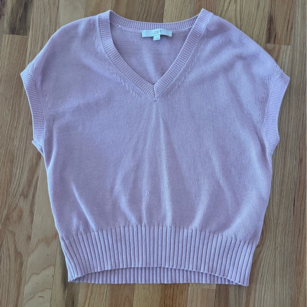 LOFT sweater vest